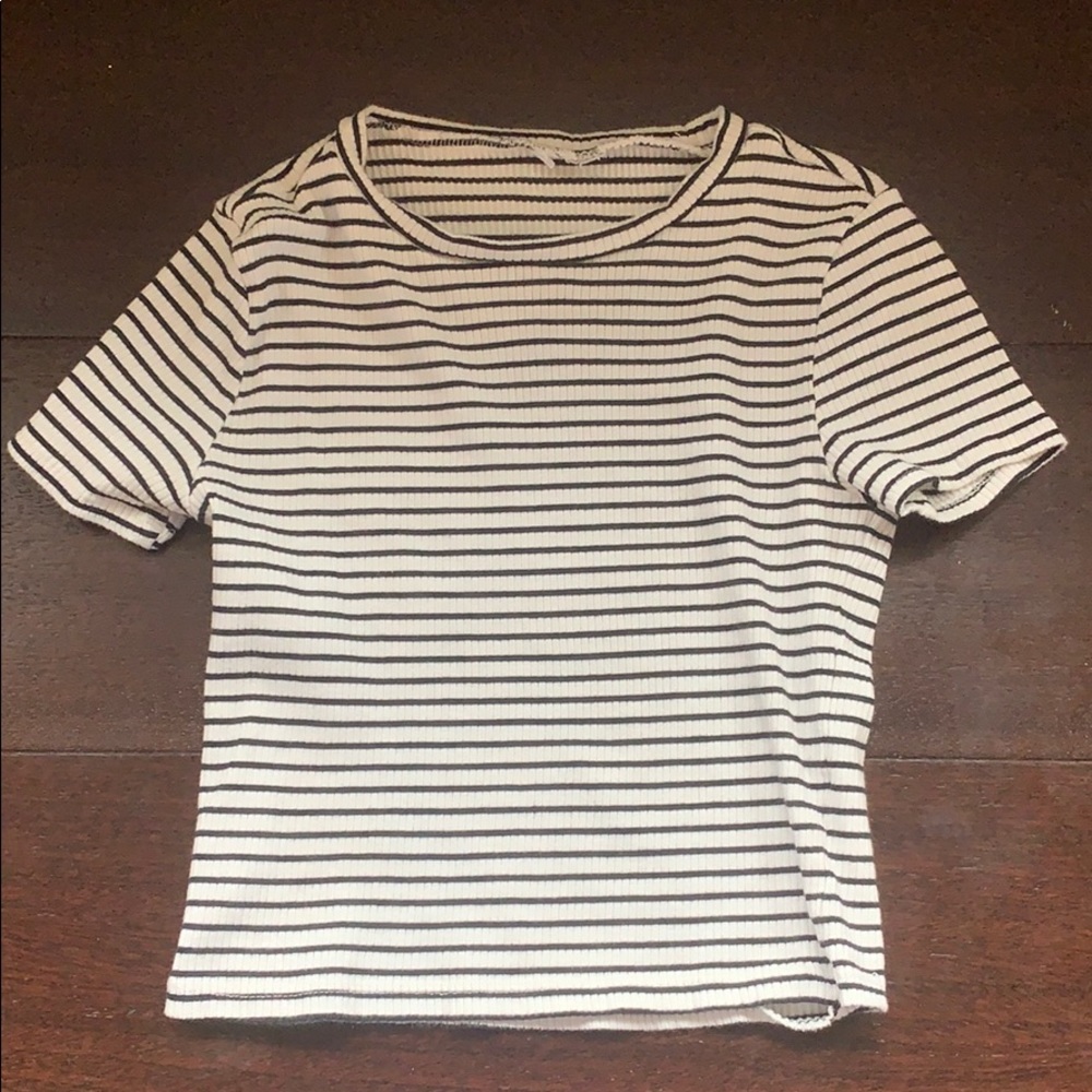 Stripped crop top
